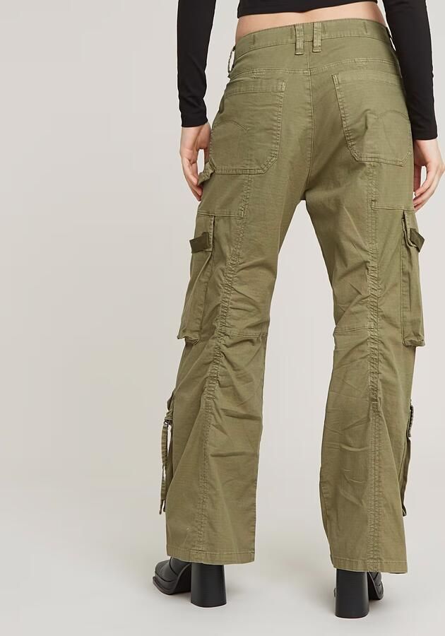 G-Star RAW Mega Cargo Broek Groen Dames - Foto 6