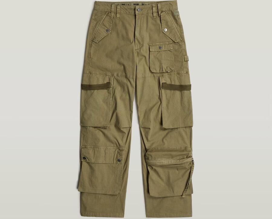 G-Star RAW Mega Cargo Broek Groen Dames - Foto 5
