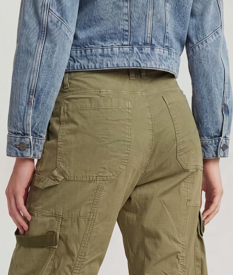G-Star RAW Mega Cargo Broek Groen Dames - Foto 6