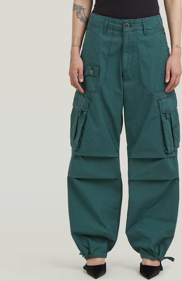 G-Star RAW Mega Cargobroek Donkerblauw Dames