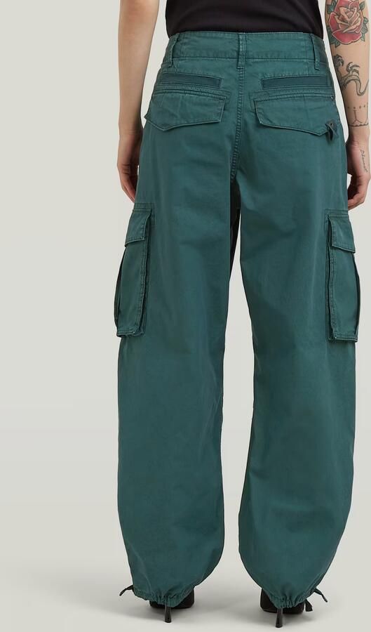G-Star RAW Mega Cargobroek Donkerblauw Dames - Foto 5