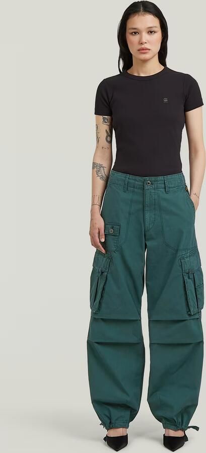 G-Star RAW Mega Cargobroek Donkerblauw Dames - Foto 7