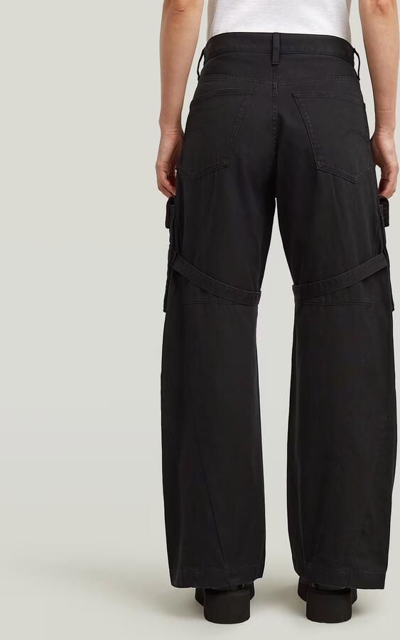 G-Star RAW Mega Cargobroek Zwart Dames