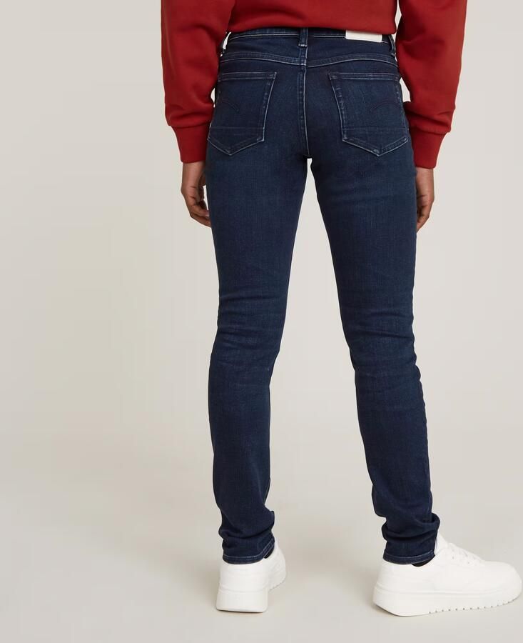 G-Star RAW Meisjes 3301 Skinny Jeans Donkerblauw meisjes - Foto 5