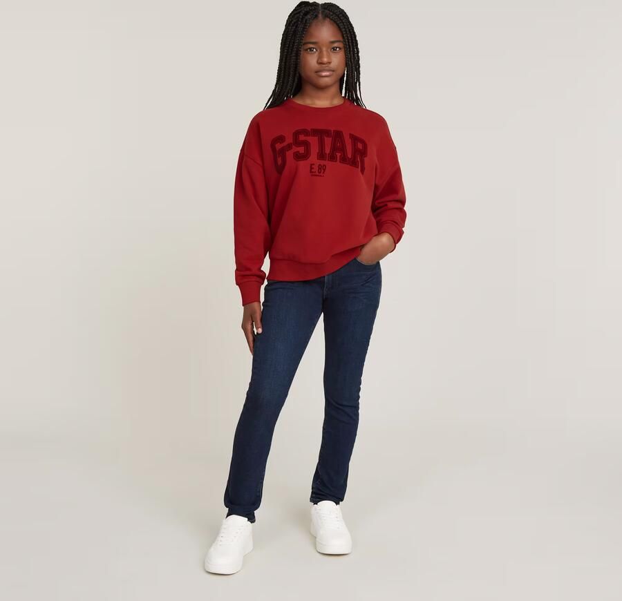 G-Star RAW Meisjes 3301 Skinny Jeans Donkerblauw meisjes - Foto 3