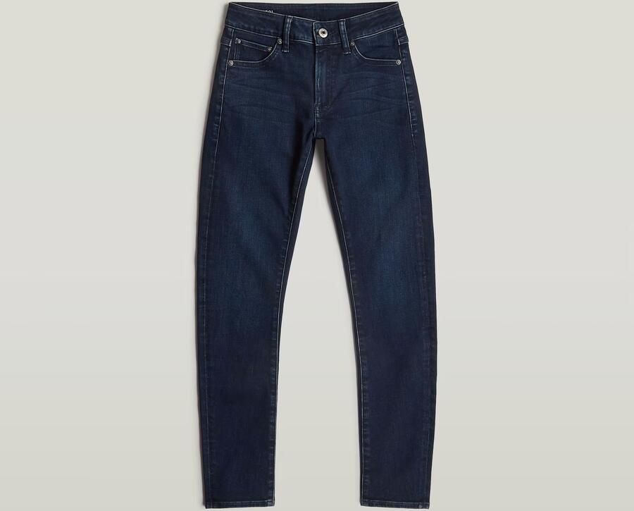 G-Star RAW Meisjes 3301 Skinny Jeans Donkerblauw meisjes - Foto 6