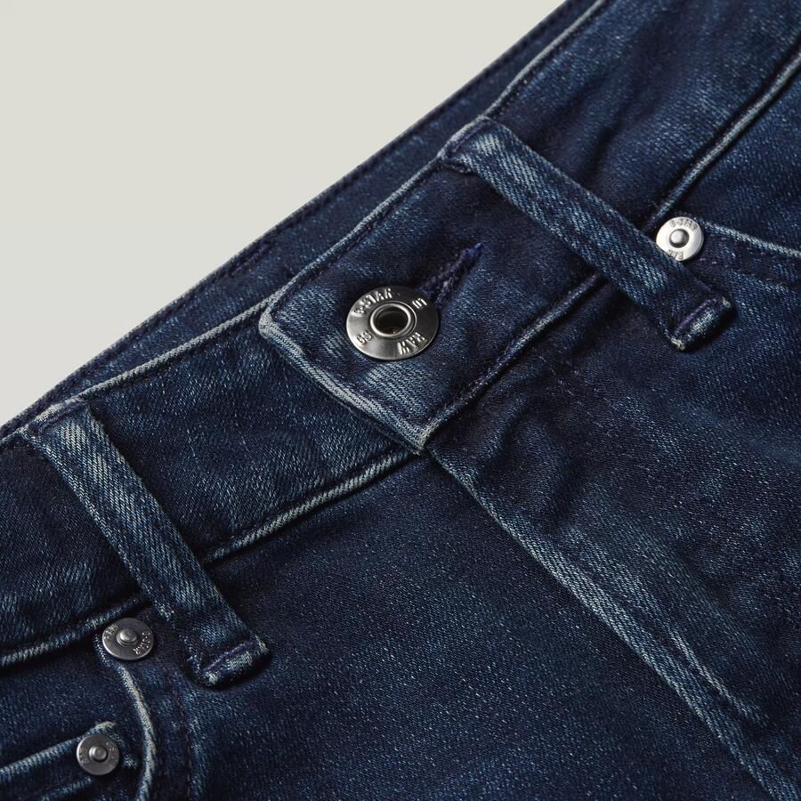 G-Star RAW Meisjes 3301 Skinny Jeans Donkerblauw meisjes - Foto 2