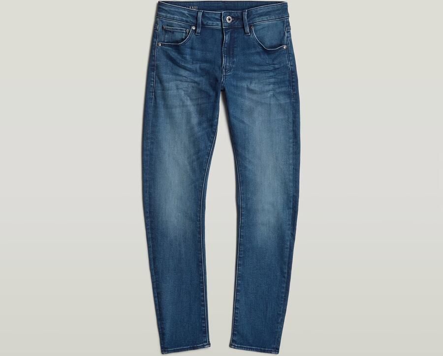 G-Star Raw Skinny jeans skinny jeans faded indigo Blauw Meisjes Stretchdenim 140 - Foto 6