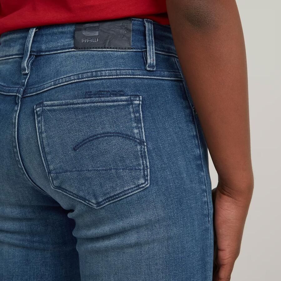 G-Star Raw Skinny jeans skinny jeans faded indigo Blauw Meisjes Stretchdenim 140