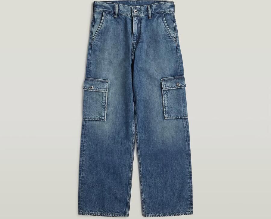 G-Star RAW Meisjes Mega Cargo Broek Midden blauw meisjes - Foto 6