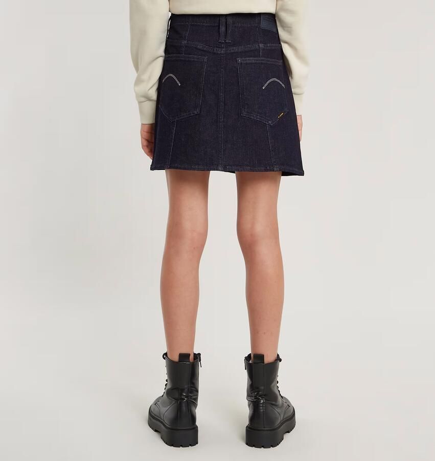 G-Star RAW Meisjes Minirok Donkerblauw meisjes - Foto 4