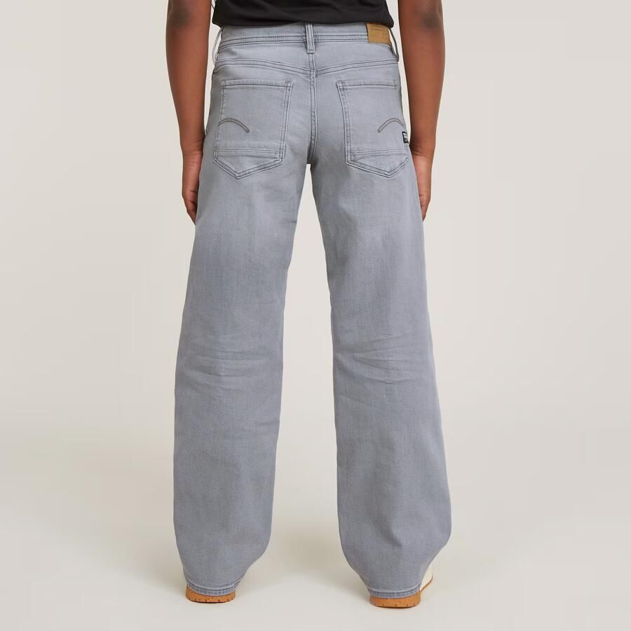 G-Star Raw Judee loose jeans premium high waist straight fit jeans sun faded skyrocket Grijs Meisjes Denim 128 - Foto 2