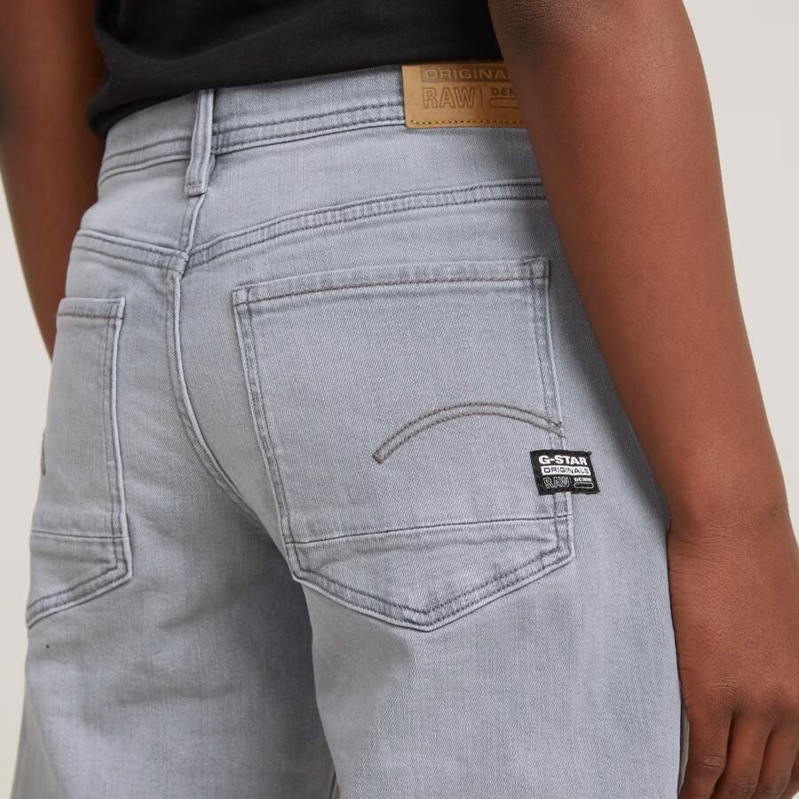 G-Star Raw Judee loose jeans premium high waist straight fit jeans sun faded skyrocket Grijs Meisjes Denim 128 - Foto 3