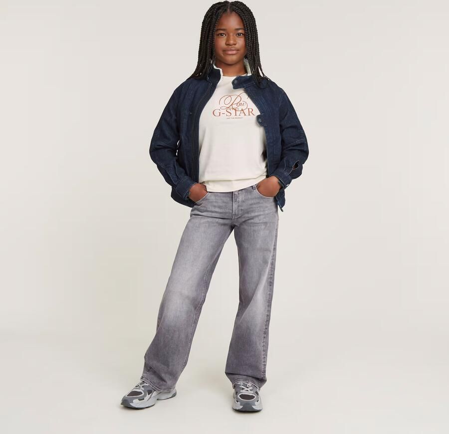 G-Star RAW Meisjes Premium Judee Loose Jeans Grijs meisjes - Foto 3