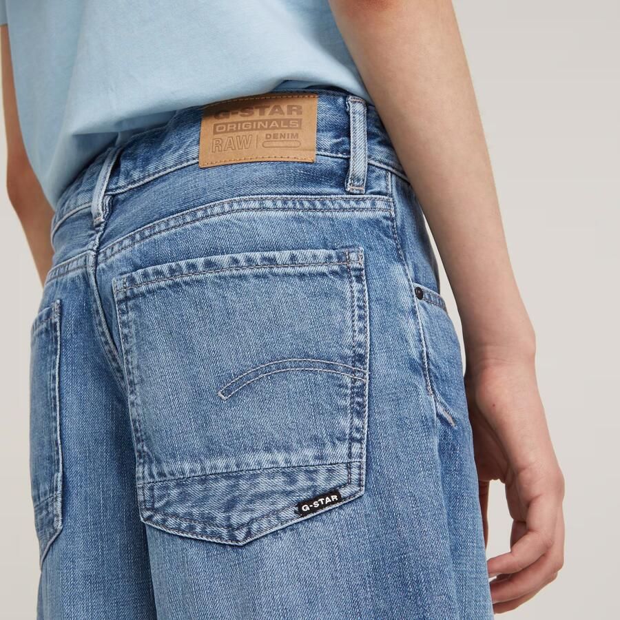 G-Star Raw Judee wide leg jeans faded waterfront Blauw Meisjes Denim Effen 140 - Foto 2