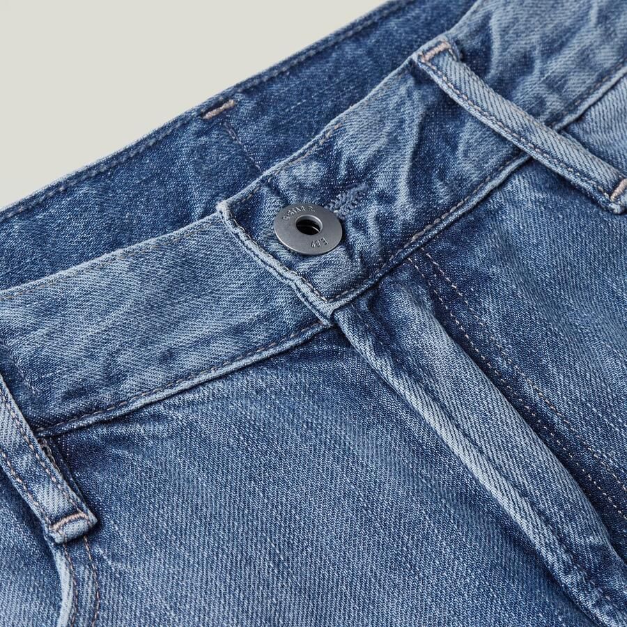 G-Star Raw Judee wide leg jeans faded waterfront Blauw Meisjes Denim Effen 140 - Foto 4