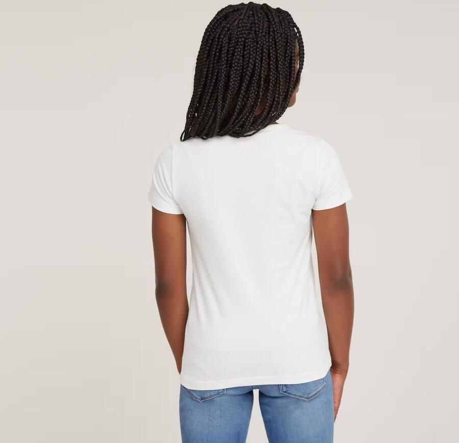 G-Star RAW Meisjes T-Shirt Originals Wit meisjes - Foto 5