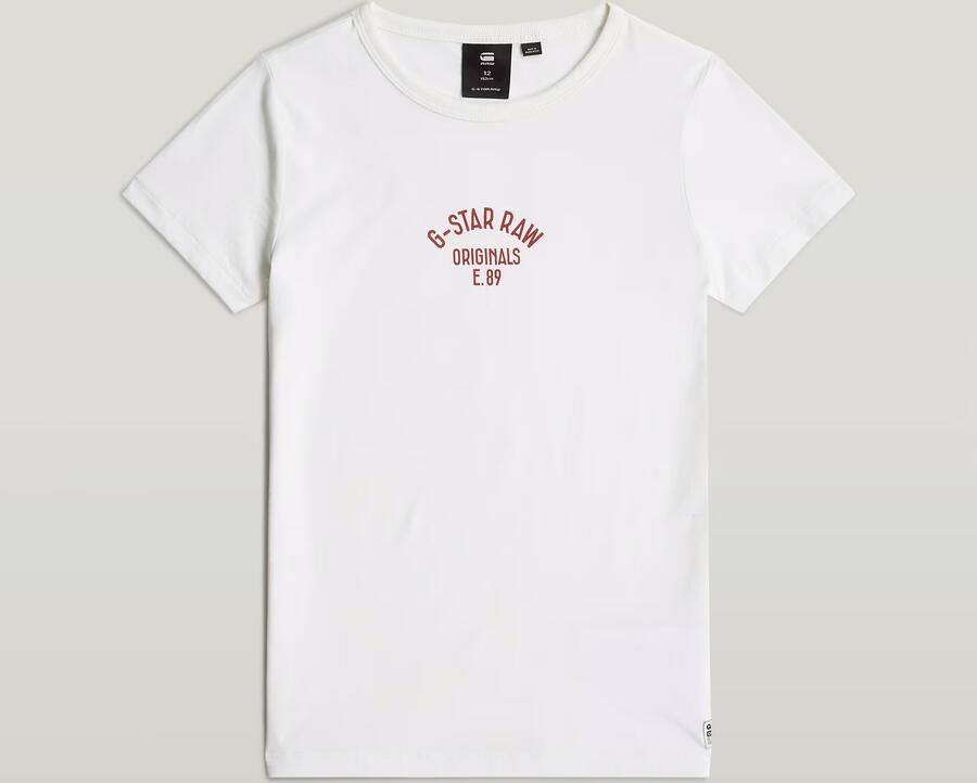 G-Star RAW Meisjes T-Shirt Originals Wit meisjes - Foto 6