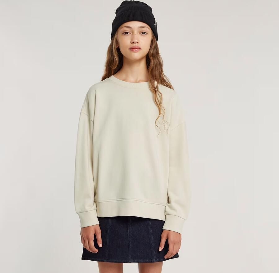 G-Star RAW Meisjes Tape Loose Sweater Wit meisjes - Foto 6