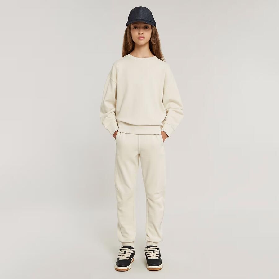 G-Star RAW Meisjes Tape Sweatpant Wit meisjes