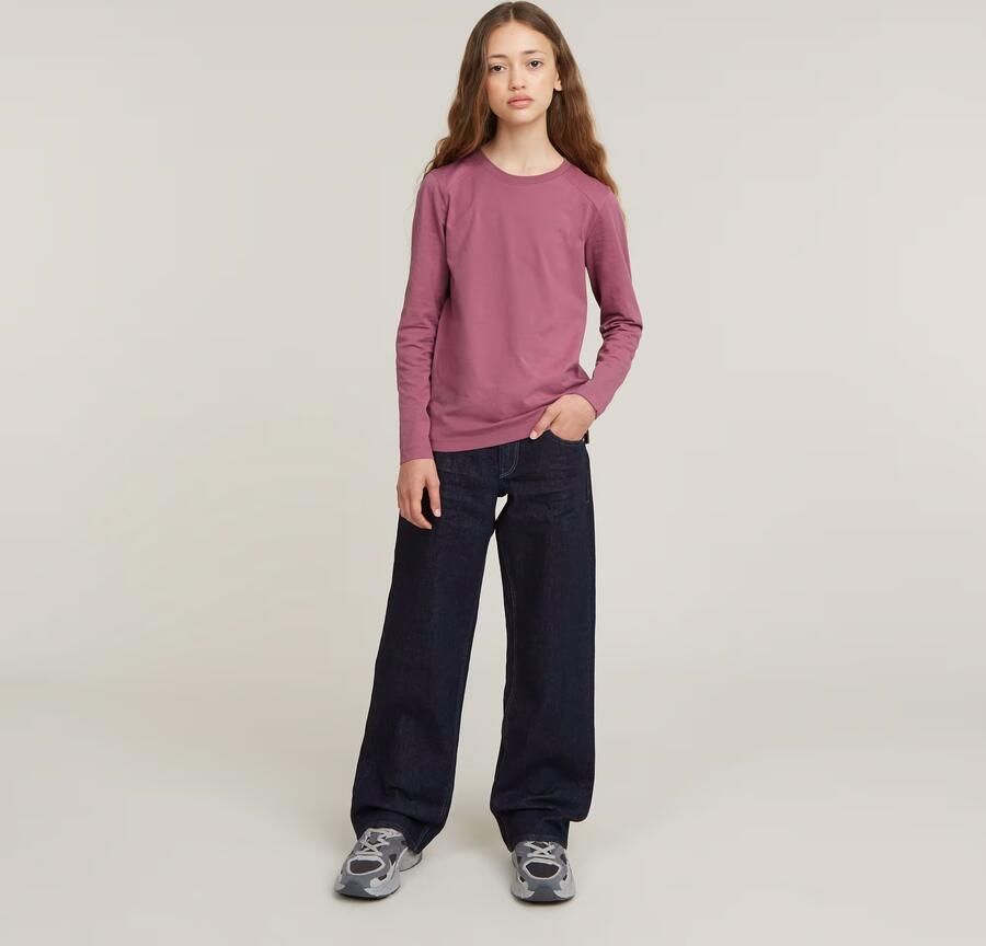 G-Star RAW Meisjes Top Regular Paars meisjes - Foto 5