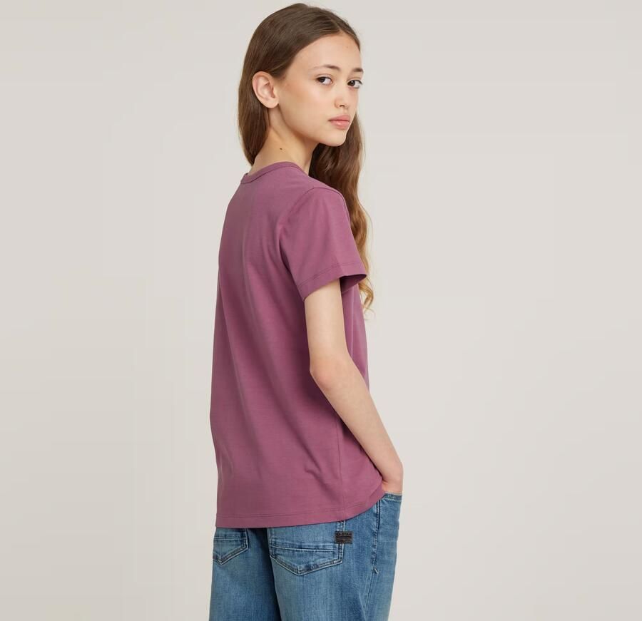 G-Star RAW Meisjes Top Regular Paars meisjes - Foto 5