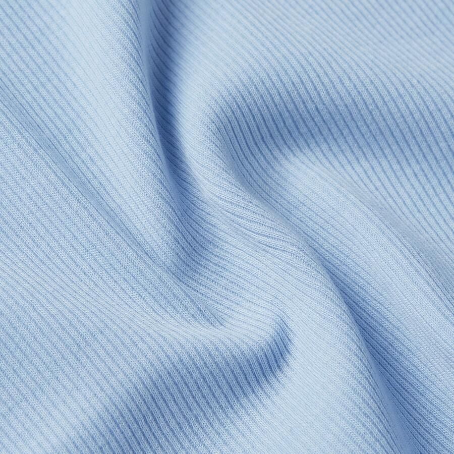 G-Star Raw T-shirt t-shirt l\s slim crop lichtblauw Ecru Meisjes Stretchkatoen Ronde hals 140 - Foto 2