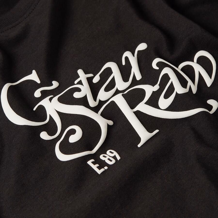 G-Star RAW Meisjes Top Slim Zwart meisjes