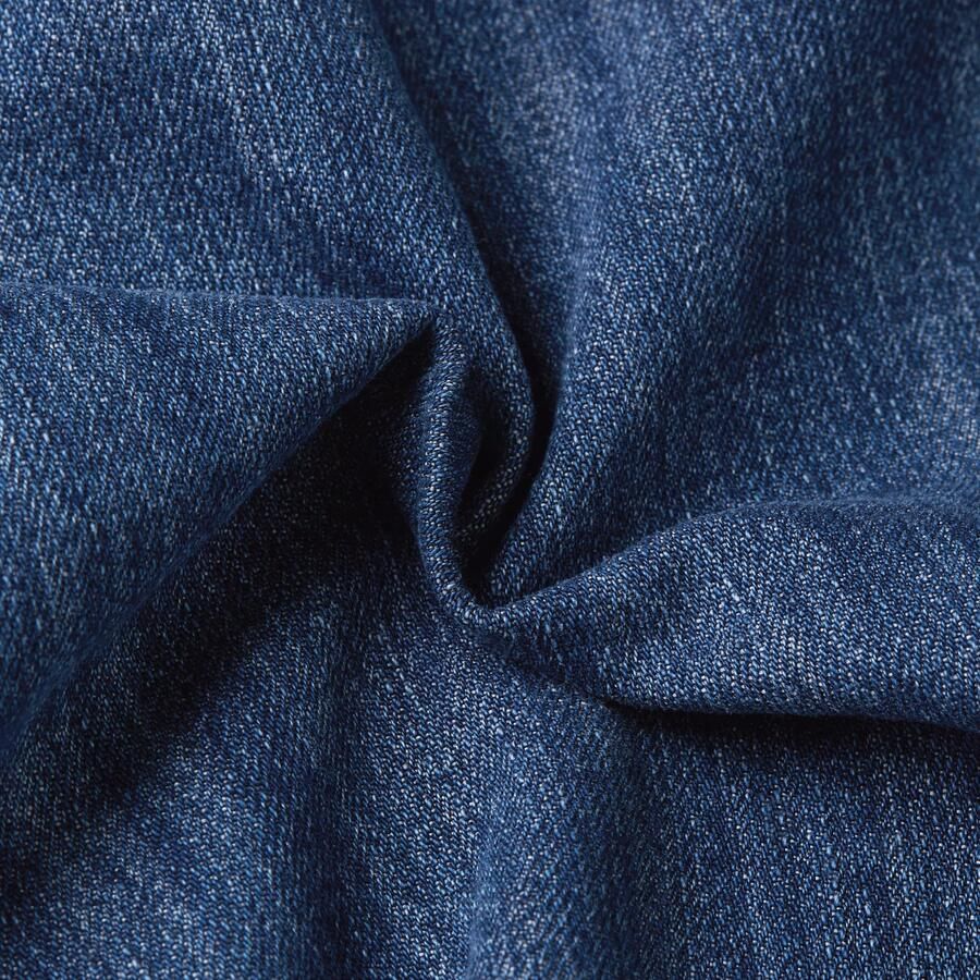 G-Star Raw overgooier Dungaree dress long faded cliffside blue Jurk Meisjes Denim Vierkante hals 140 - Foto 2