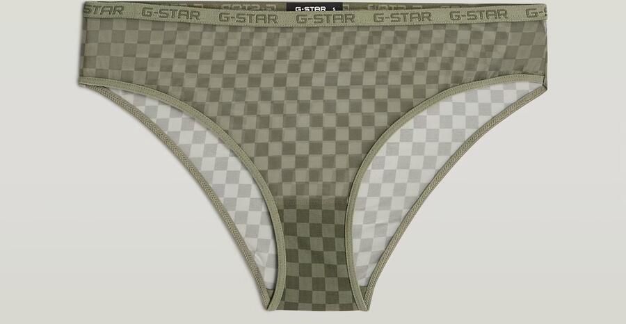 G-Star RAW Mesh Brazilian Slip Set van 2 Groen Dames - Foto 4