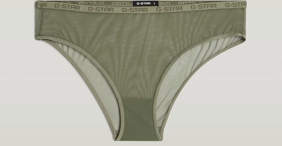 G-Star RAW Mesh Brazilian Slip Set van 2 Groen Dames - Foto 3