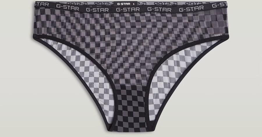 G-Star RAW Mesh Brazilian Slip Set van 2 Zwart Dames - Foto 3