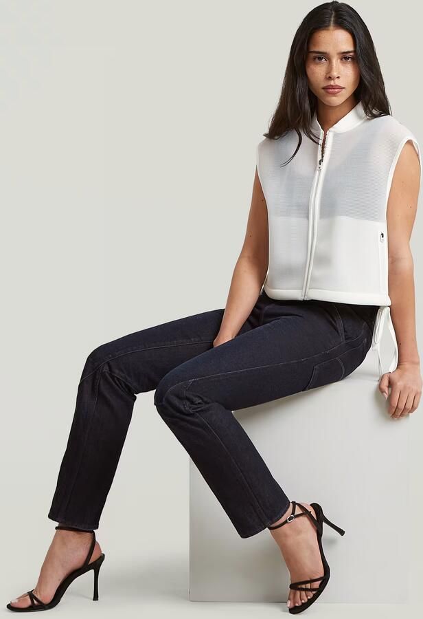 G-Star RAW Meshy Binding Bodywarmer Wit Dames - Foto 5