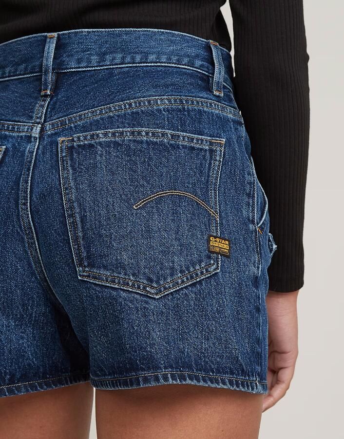 G-Star RAW Micro Denim Skort Donkerblauw Dames - Foto 4