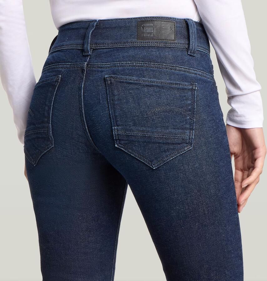 G-Star RAW Midge Bootcut Jeans Donkerblauw Dames - Foto 3