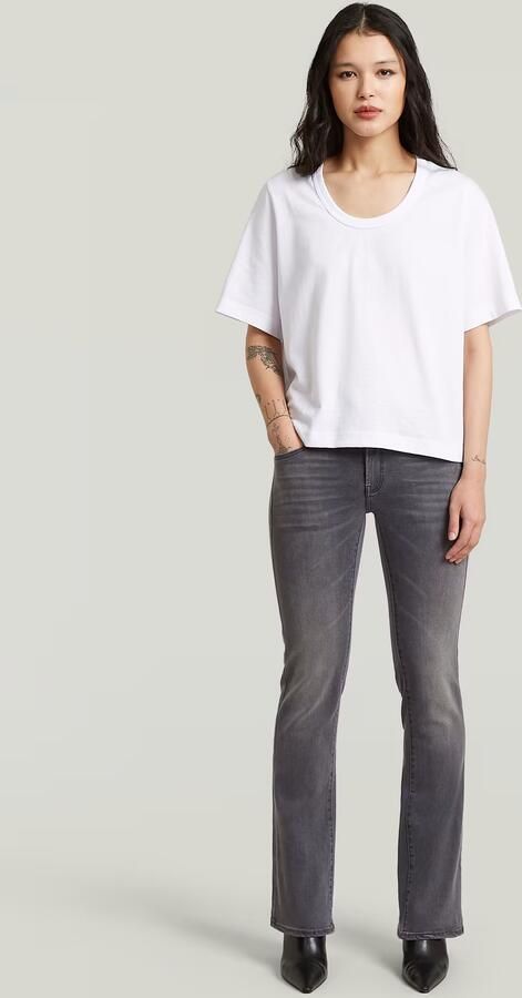 G-Star RAW Midge Bootcut Jeans Grijs Dames - Foto 7