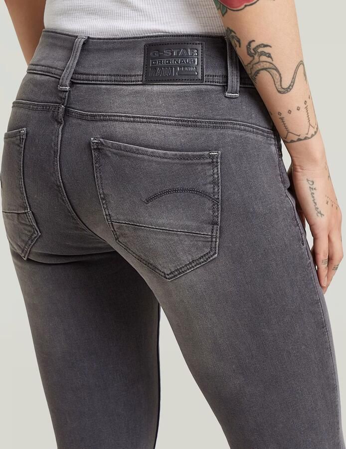G-Star RAW Midge Bootcut Jeans Grijs Dames - Foto 4