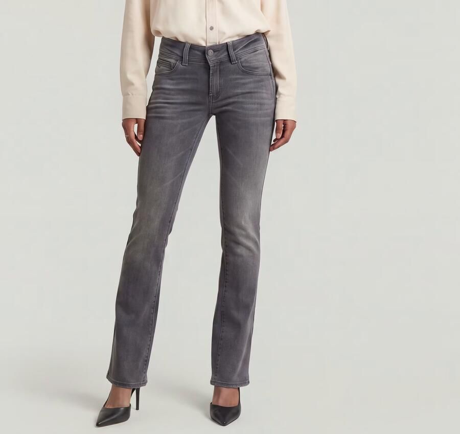 G-Star RAW Midge Bootcut Jeans Grijs Dames - Foto 4