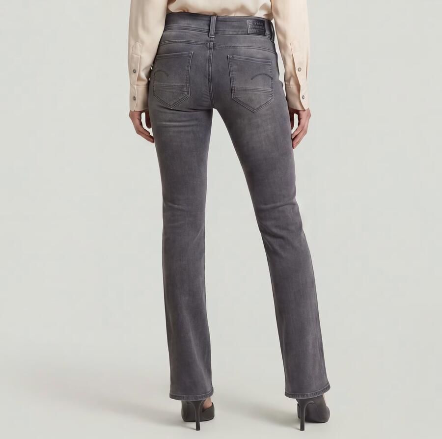 G-Star RAW Midge Bootcut Jeans Grijs Dames - Foto 3