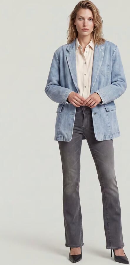 G-Star RAW Midge Bootcut Jeans Grijs Dames - Foto 6