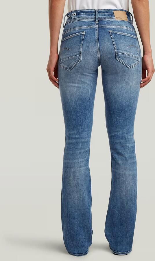 G-Star RAW Midge Bootcut Jeans Midden blauw Dames - Foto 8