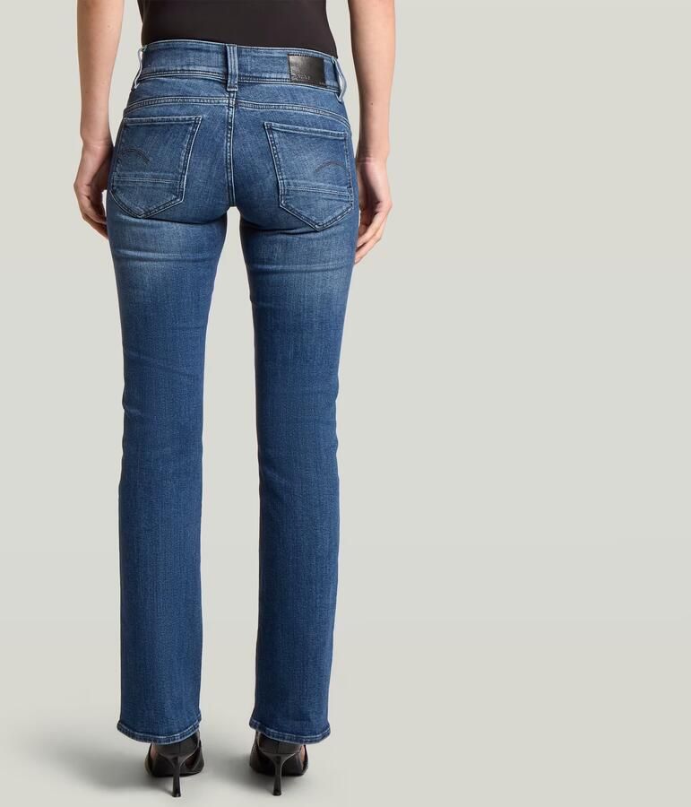 G-Star RAW Midge Bootcut Jeans Midden blauw Dames - Foto 5