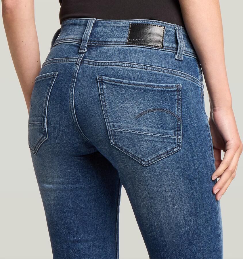 G-Star RAW Midge Bootcut Jeans Midden blauw Dames - Foto 3