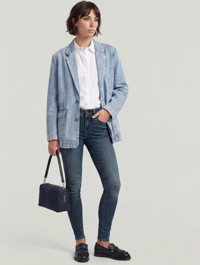 G-Star RAW Midge Bootcut Jeans Midden blauw Dames - Foto 8