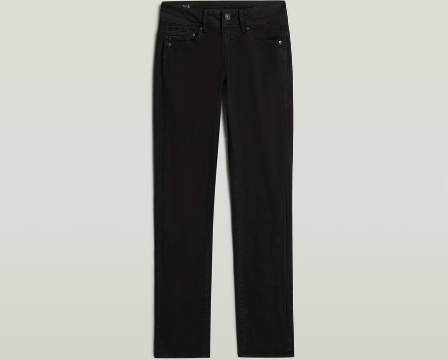 G-Star RAW Midge Slim Straight Chino Zwart Dames - Foto 3