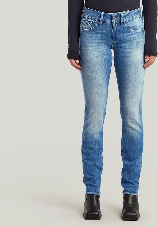 G-Star RAW Midge Slim Straight Jeans Anders Dames - Foto 8