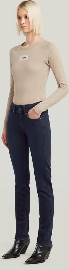 G-Star RAW Midge Slim Straight Jeans Anders Dames - Foto 8
