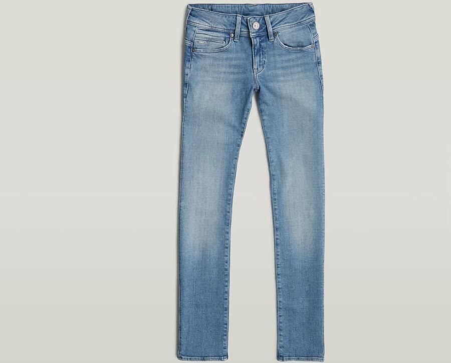 G-Star Raw Jeans D26424-D441 MIDGE SLIM STRAIGHT-H070 FADED ALLOY BLUE - Foto 6
