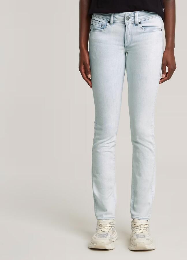 G-Star RAW Midge Slim Straight Jeans Lichtblauw Dames - Foto 7