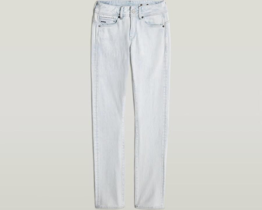 G-Star RAW Midge Slim Straight Jeans Lichtblauw Dames - Foto 6
